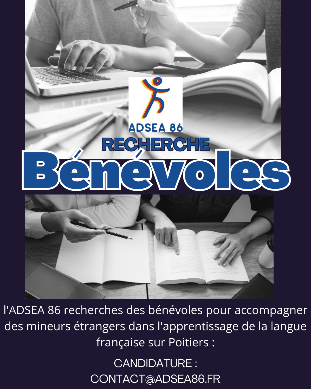 Post instagram recherche bénévoles événement simple(3)